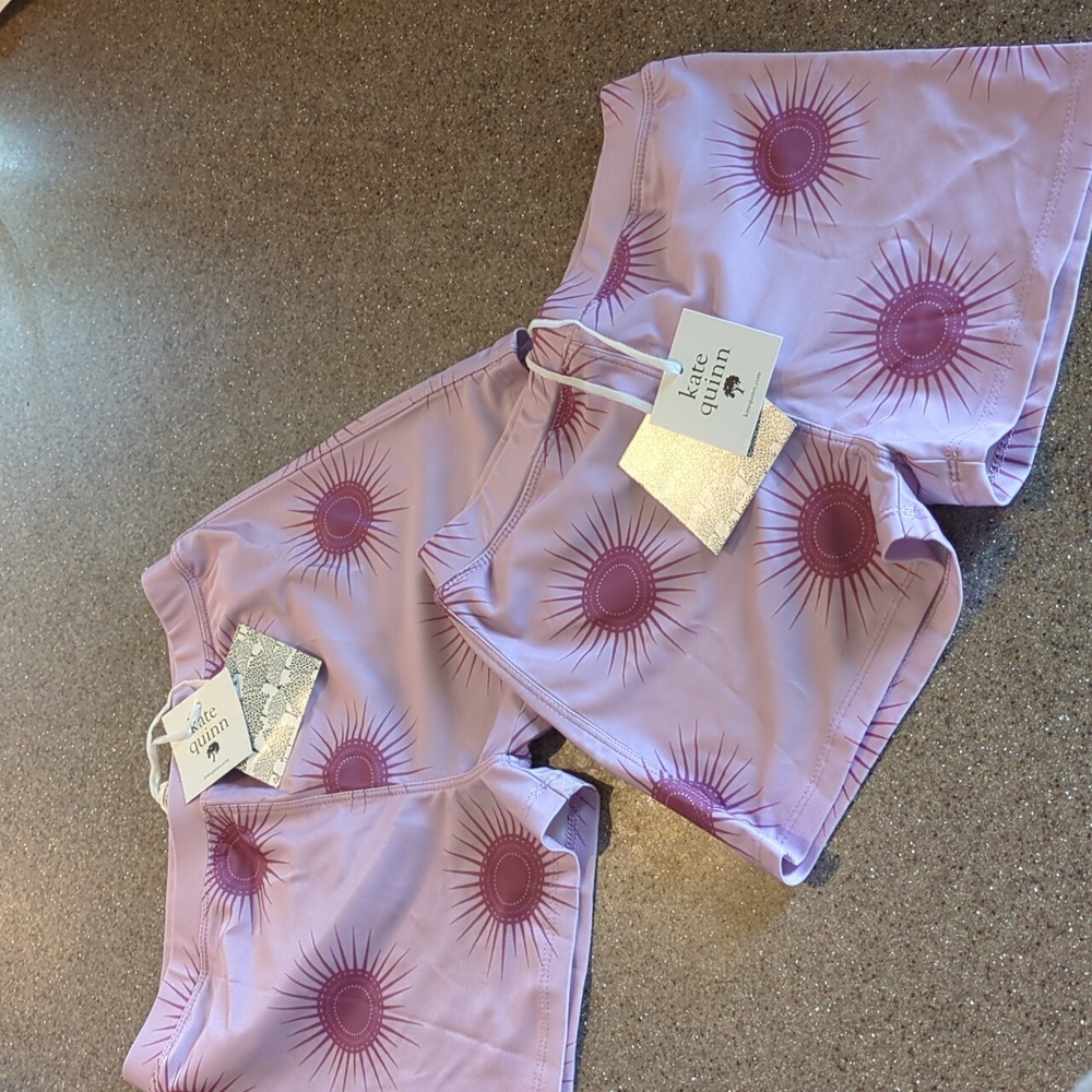 Sunshine purple swim shorts